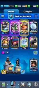 Conta Clash Royale 7K800 Troféus 25$ Reais