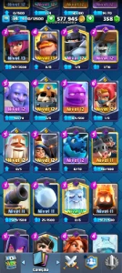 Conta Clash Royale 7K800 Troféus 25$ Reais