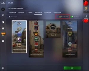CONTA CSGO COM PRIME ATIVO, POUCO TEMPO PRA ATIVAR O MERCADO - Counter Strike