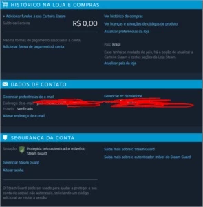 CONTA CSGO COM PRIME ATIVO, POUCO TEMPO PRA ATIVAR O MERCADO - Counter Strike
