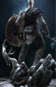 kratos god of war 3d stl - Impressão 3D e STL