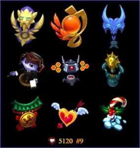 CONTA GOLD 1 68 pdl, 120 CAMPEÕES E 69 skins - League of Legends LOL