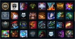 CONTA GOLD 1 68 pdl, 120 CAMPEÕES E 69 skins - League of Legends LOL