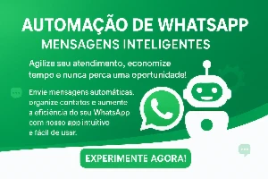 🚀 Automação de  [conteúdo removido] App – Mensagens Inteligentes - Outros