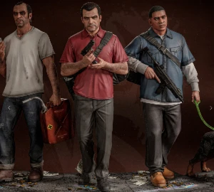GTA V Diorama 3d stl - Outros