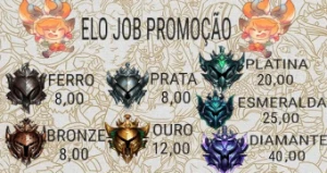 Elojob & Duoboost Do Ferro 4 Ao Mestre Promoção! - League of Legends LOL