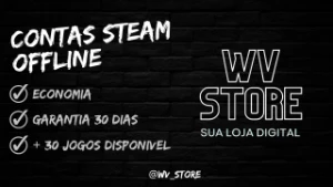 🥇 Jogos Atuais Steam - Conta Offline - Outros