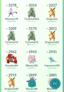 CONTA POKEMON GO LVL 31 / 2MEWTwo - Pokémon