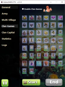 Bot Clash Of Clans - Auto-Farming, Multi-Village