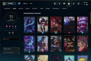 Conta lol mestre 116 pdl, upada a mão! - League of Legends