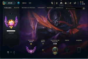 Conta lol mestre 116 pdl, upada a mão! - League of Legends