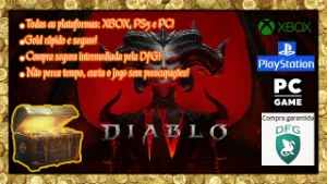 Gold Diablo 4 - Reino Eterno - 1kk por apenas R$ 0,20 [REP+]