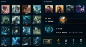 Smurf Premium C/ Lux De Porcelana Prestígio + 700Rp - League of Legends LOL