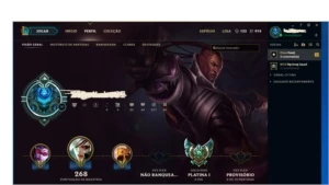 Conta de league of legends Platina 1 LOL