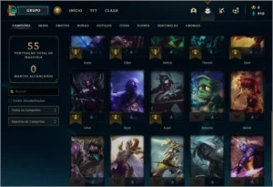 Conta LOL Diamante 4 - League of Legends
