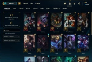 Conta LOL Diamante 4 - League of Legends
