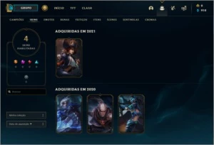 Conta LOL Diamante 4 - League of Legends