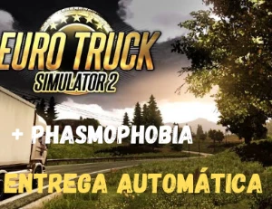 Euro truck 2 + phasmophobia envia o automático