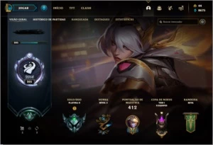 Conta de lol muito barata com 238 skin todos champs - League of Legends