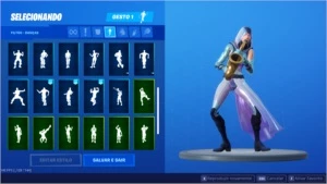 Conta Fortnite Season 6-10 Glow/Foice