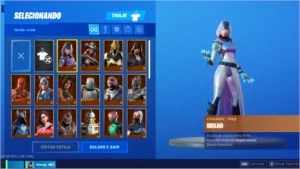 Conta Fortnite Season 6-10 Glow/Foice
