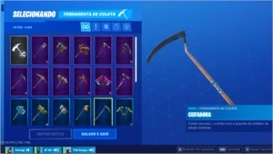 Conta Fortnite Season 6-10 Glow/Foice