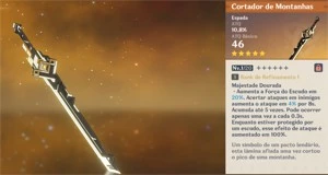 Conta reroll com Espada 5 estrelas - Genshin Impact