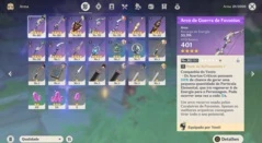 Venti + Razor c3 +10k de PRIMOGENS - Genshin Impact