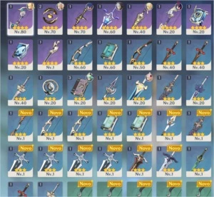 GENSHIN IMPACT CONTA PESSOAL ENDGAME / 134 DESEJOS / AR45