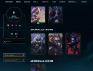 Conta mestre lol - League of Legends