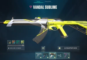 vendo conta de valorant prata 2 com varias skins de vandal