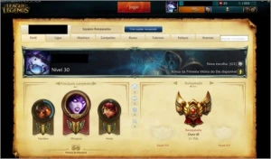 Conta Gold 3 - League of Legends LOL