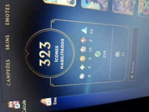 conta league of legends LOL
