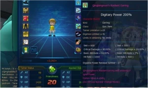 Conta Dmo Server Omegamon - Digimon Masters Online
