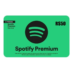 GIFT CARD SPOTIFY 3 MESES - Gift Cards