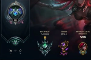 Conta lol skins 7 skin vitoriosas e muito mais (ver anúncio) - League of Legends
