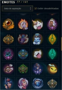 Conta lol skins 7 skin vitoriosas e muito mais (ver anúncio) - League of Legends