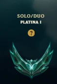 Conta Platina I - League of Legends LOL