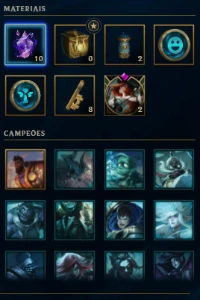 Conta Platina I - League of Legends LOL