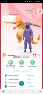 vendo conta pokemon go lvl 40 - Pokémon