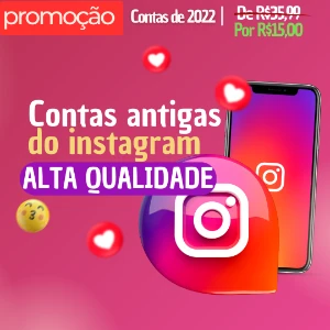  PROMOÇÃO - Contas Antigas de 2022 - Outros