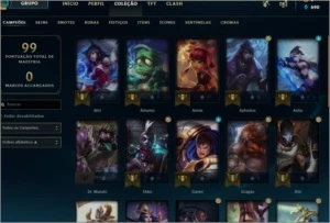 Vendo Conta Platina 4 - League of Legends LOL