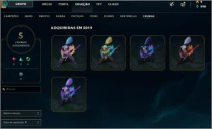 Vendo Conta Platina 4 - League of Legends LOL