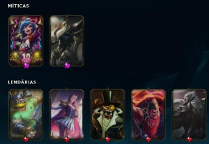 Conta League Of Legends Full Acesso, Full Champ, 147 Skins LOL