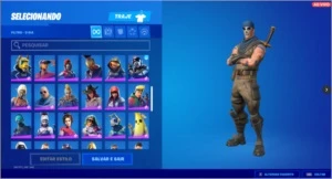 Conta Fortnite com passe da temporada 4 até a 1 da temp 2