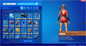Conta Fortnite com passe da temporada 4 até a 1 da temp 2