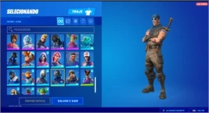 Conta Fortnite com passe da temporada 4 até a 1 da temp 2
