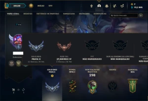 Conta prata 2 com 75 Champs e 120 Skins ( MAIN ADC ) - League of Legends LOL