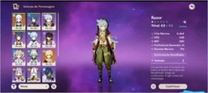 Genshin Impact - Ayaka, Razor, Beidou, Bennett, + AR 27