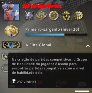 Conta steam CS GO Global level 14 GC level 31 Steam - Counter Strike